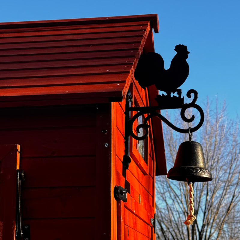 Cast Iron Rooster Bell