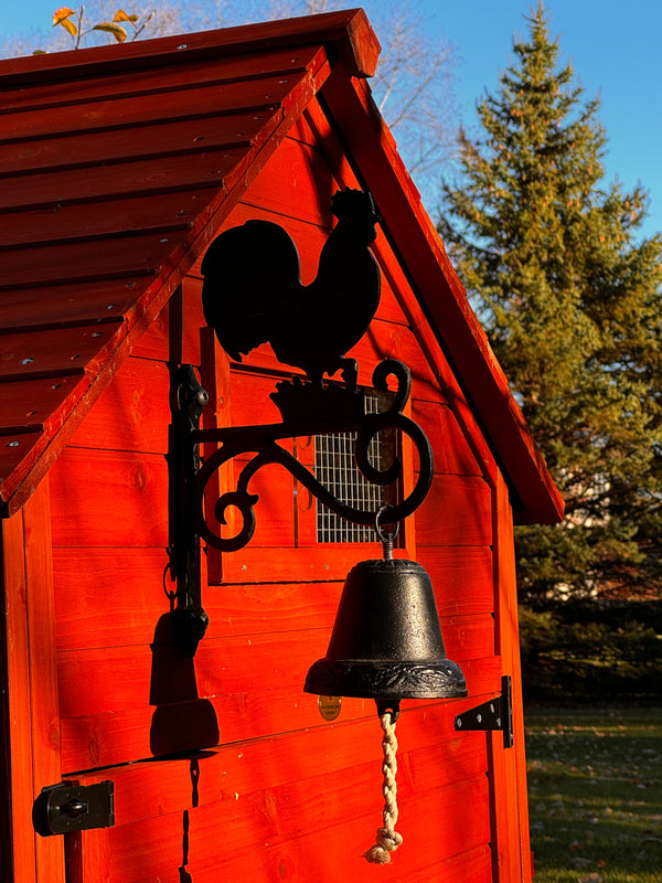 Cast Iron Rooster Bell