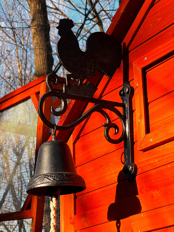 Cast Iron Rooster Bell