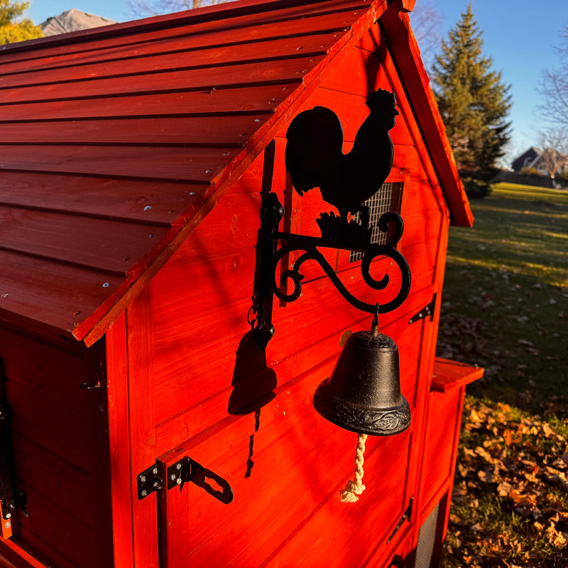 Cast Iron Rooster Bell