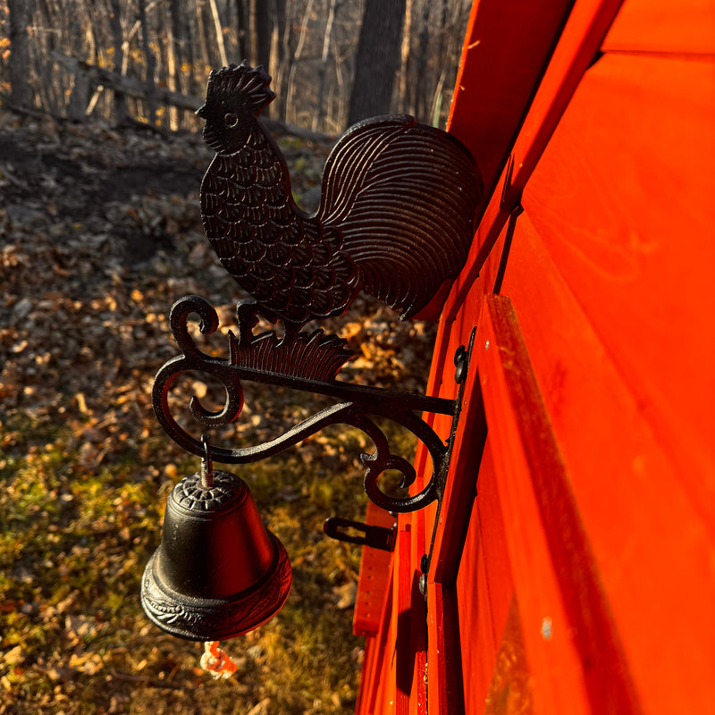 Cast Iron Rooster Bell