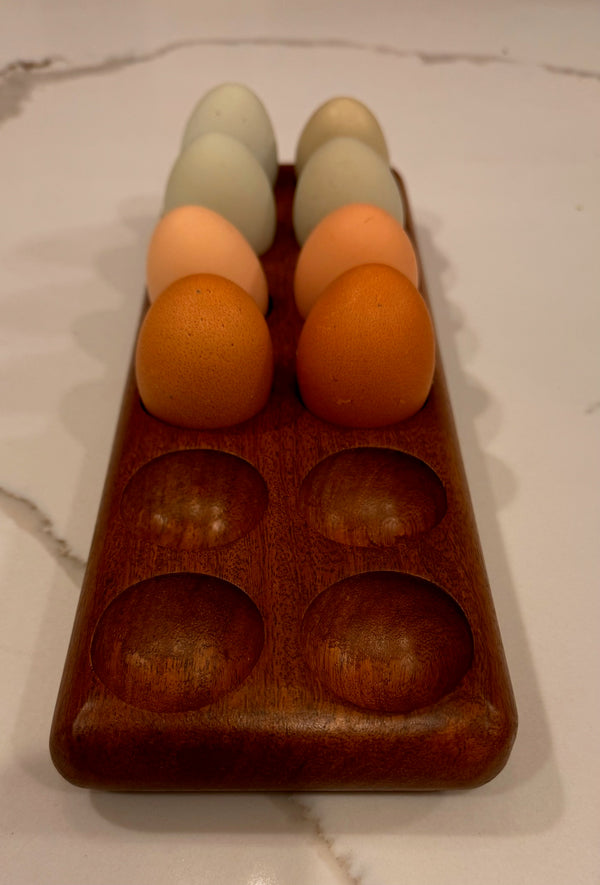 Mango Wood Egg Holder