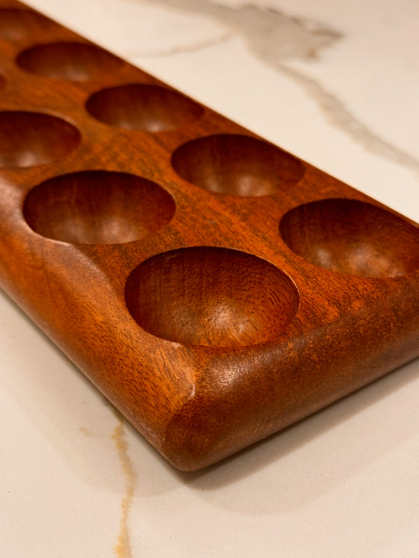 Mango Wood Egg Holder