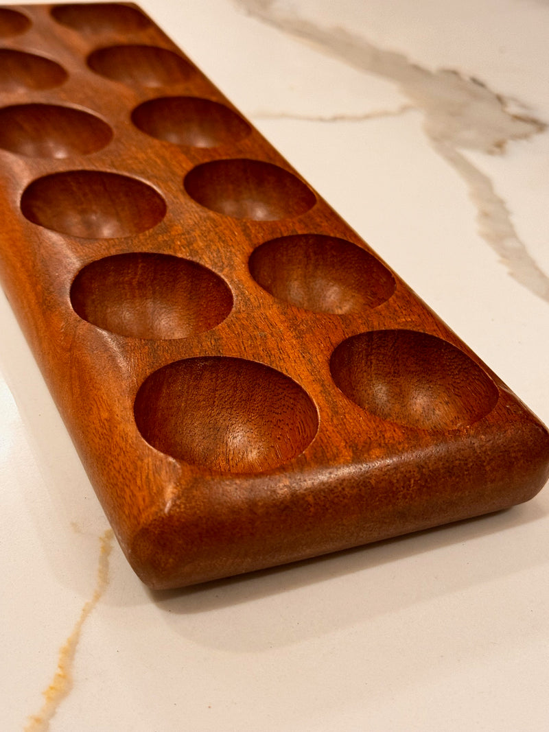 Mango Wood Egg Holder