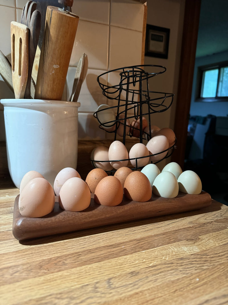 Mango Wood Egg Holder