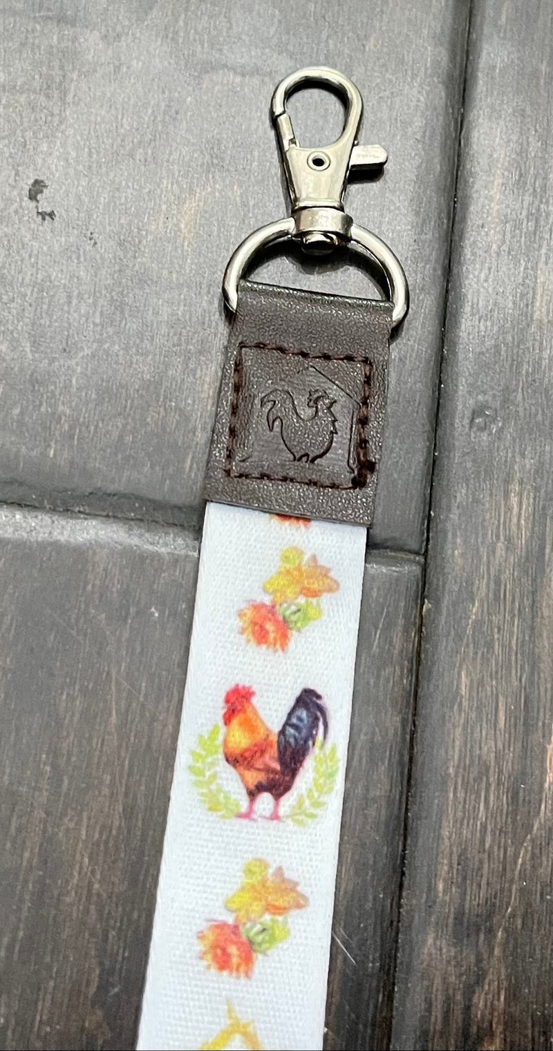 Lanyard Custom Chicken Art