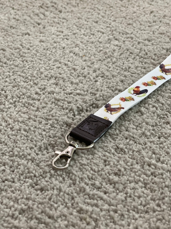 Lanyard Custom Chicken Art