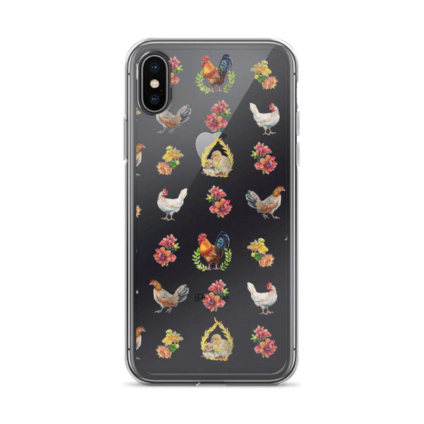 iPhone Case with ORIGINAL Chicken Pattern Artwork